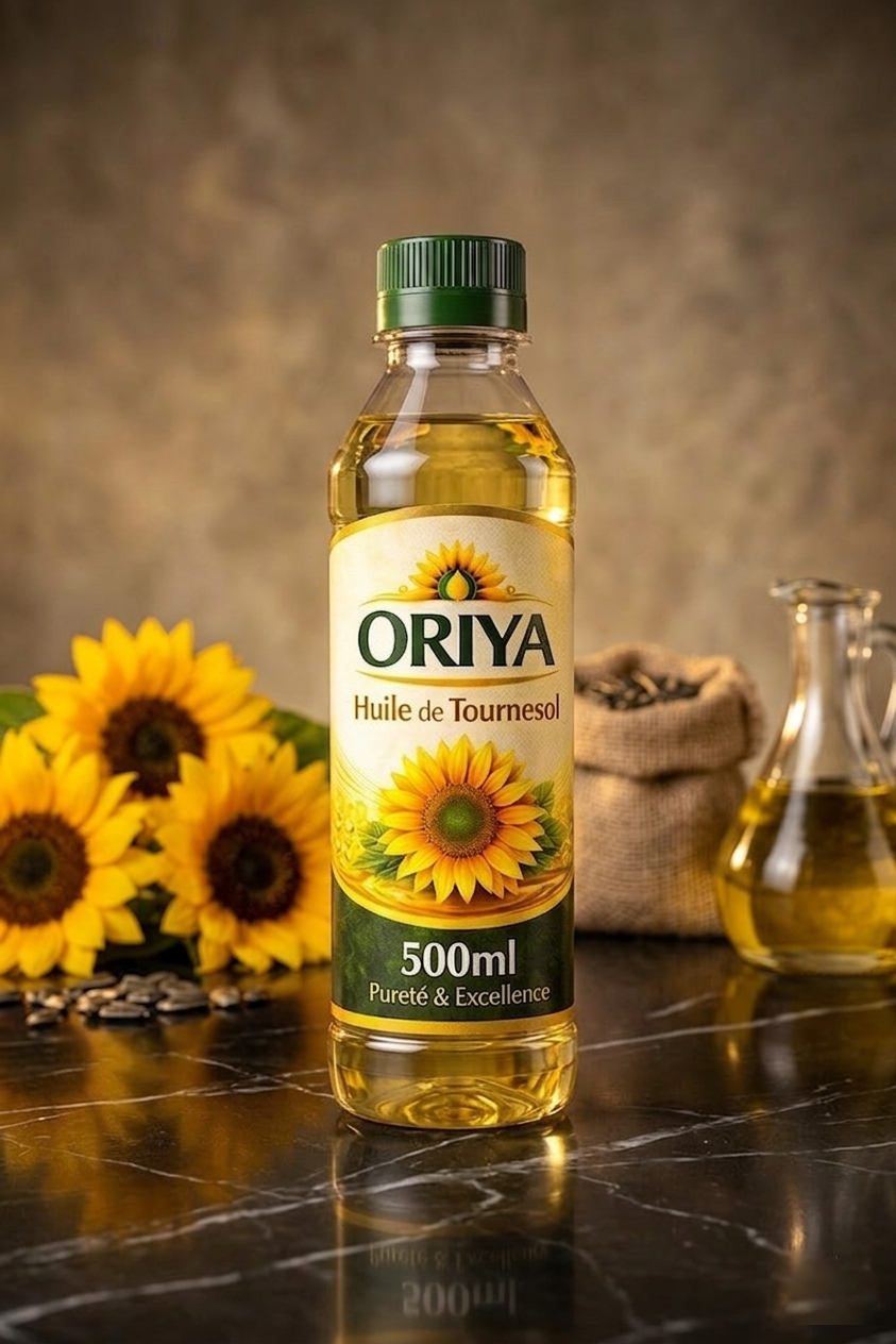 Bouteille d'huile 500ML